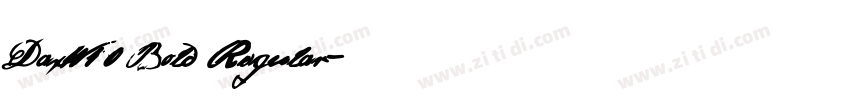DaxW10 Bold Regular字体转换